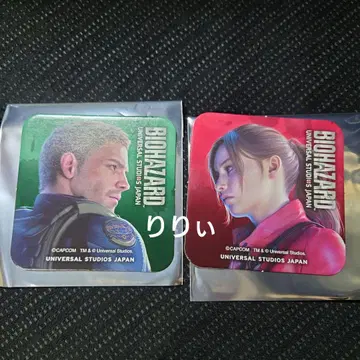 USJ 유니버셜 바이오하자드 코스터 클레어 크리스