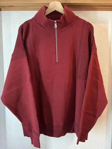 YASHIKI 23AW Suikyo Half Zip Knit