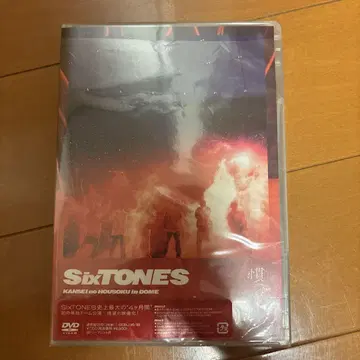 SixTONES 관성 법칙 DVD