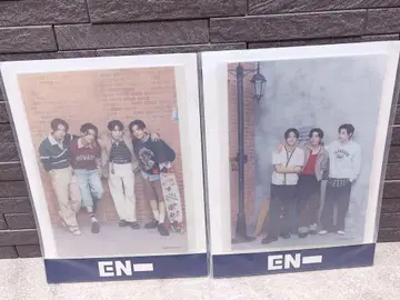 ENHYPEN 엔하이픈 비주얼 보드 2종 SEGA 한정판 프라이스