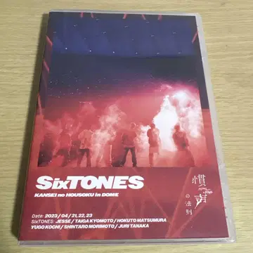SixTONES 관성의 법칙 Blu-ray