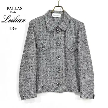 레리안 pallas 프랑스제 13+ 자켓 코트 화이트 블랙