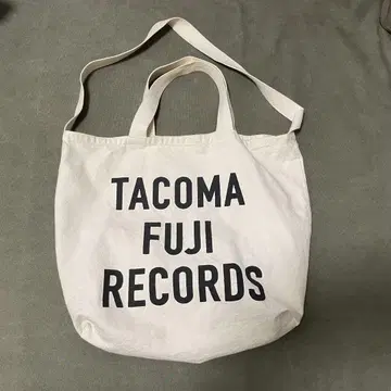 tacoma fuji records 토트백 숄더백 USA제