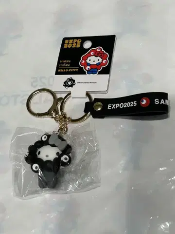 오사카 만박 블랙 미야쿠미야쿠 산리오 키티
