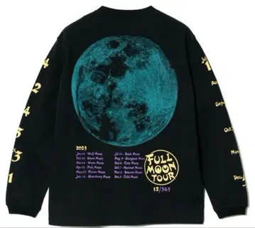 새상품 go slow caravan 풀문 롱T 3