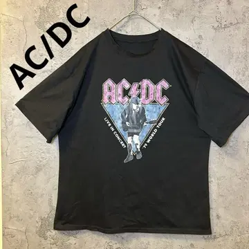 AC/DC 79WORLD TOUR 티셔츠 밴딩 티셔츠 밴딩 티셔츠