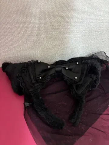 산리오 퓨로랜드 쿠로미 머리띠