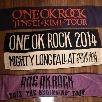 ONE OK ROCK 투어 타월 3종 세트