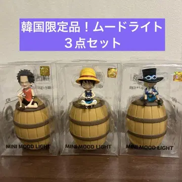 [한국] ONE PIECE 무드라이트 3인 세트