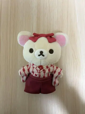 도고 리락쿠마노유 한정판 매달리는 봉제 인형 마스코트
