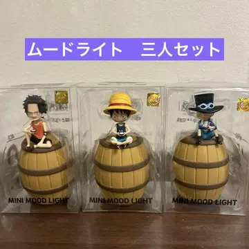 [한국] ONE PIECE 무드 라이트 3인 세트