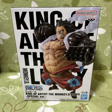 새상품 원피스 루피 KING OF ARTIST 2체 세트