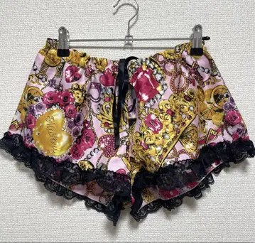 오늘 한정 가격! MARS 마즈 주얼 패턴 룸웨어 숏팬츠 갸루