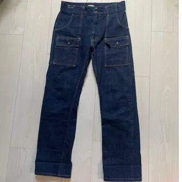 WAREHOUSE 더블 웍스 부시 데님 팬츠