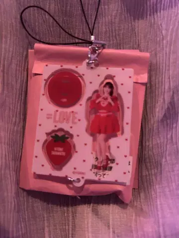 타카마츠 히토미 미니 복권 이코러브 특별 키링