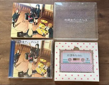 케이온 방과후 티타임 II CD 2장 세트 초회 한정판 카세트 K-ON