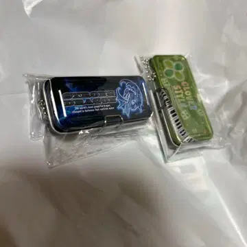 그 시절의 틴 펜 케이스 마스코트 미니어처 가챠 클로버