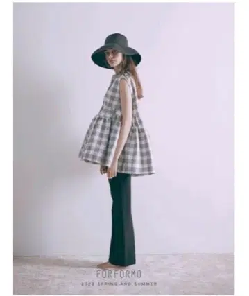 새상품급 formo  체크 베스트 베스트 for formo 페플럼