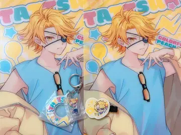 컬러풀 피치 타츠운 도쿄돔 시티 애니마이 복권 헤어 클립