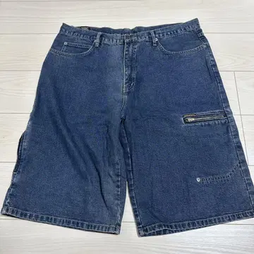 00s dickies 데님 숏팬츠 다크 블루