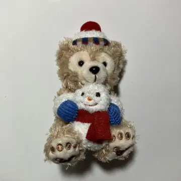 더피 봉제 인형 스트랩 눈사람
