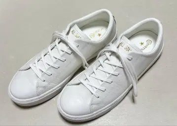[ 새상품급 ] 컨버스 올스타 쿠페 가죽 OX 화이트 26cm