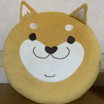 강아지 얼굴 쿠션