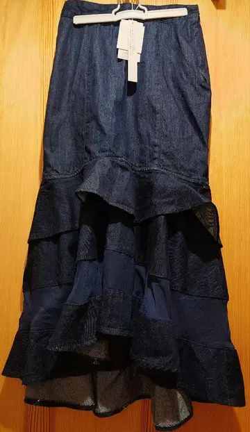 미사용 택 포함 rienda 리엔다 머메이드 데님 스커트