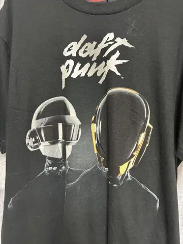 DAFT PUNK 다프트펑크 공식 로고T셔츠 M
