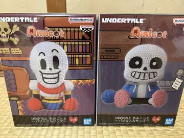 UNDERTALE 아미코토 산즈 파피루스 2체 세트