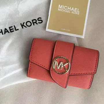 새상품 마이클코어스 MICHEAL KORS 레드 키케이스 지갑