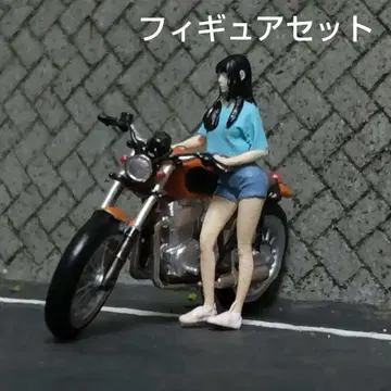 1/64 여성 피규어, 바이크 세트, 토미카, 핫휠