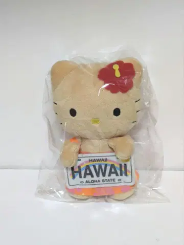 헬로키티 하와이 한정판 봉제 인형 일광화상