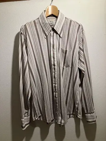 70s 폴리 셔츠 하자품