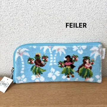 새상품 FEILER 페이러 파우치 마나마나 메쉬 플랫 파우치
