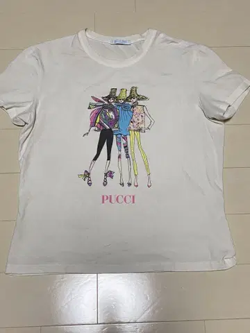 레어! 에밀리오 푸치 여아 T셔츠 이탈리아제 EMILIO PUCCI