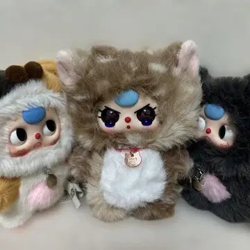 babythree 봉제 인형 고양이 세트 5마리