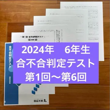 2024학년도 합격 예측 테스트, 1년분