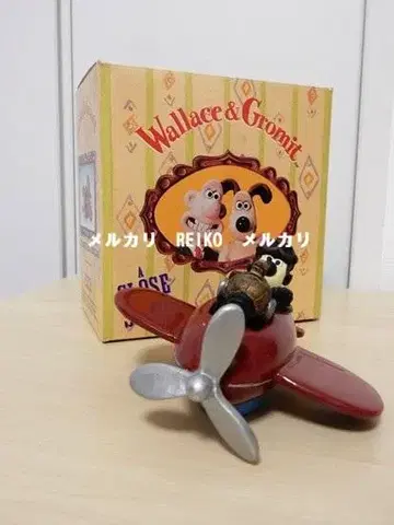 그루미트 비행기 피규어 월레스와 그루미트 Wallace & Gromit