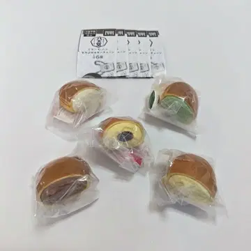 핫텐도 크림빵 모찌푸니 키체인 [레어 포함 세미 컴프]