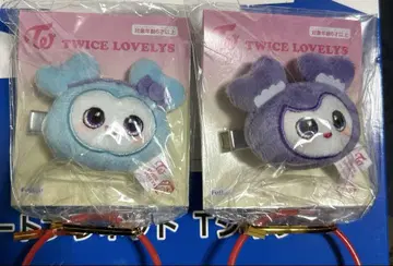 TWICE LOVELYS gigo 봉제 인형 헤어핀 사나 미나