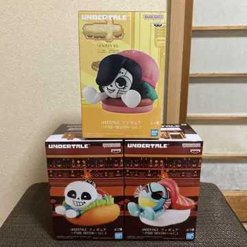 UNDERTALE 피규어 후드 Edition 3체 세트