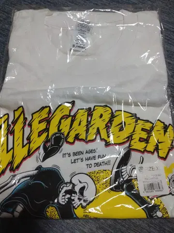 ELLEGARDEN ONE OK ROCK 투어 티셔츠 XL 사이즈 화이트