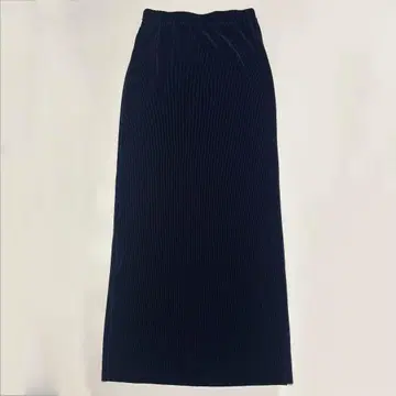 wee9s 네이비 리브 타이트 스커트 새상품