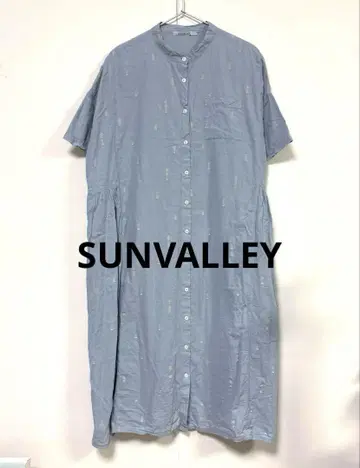 [ 새상품 ] 선밸리 SUNVALLEY 셔츠 원피스