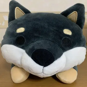 블랙 시바 봉제 인형 쫀득쫀득