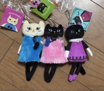 칼디 2025 할로윈 말랑고양이 모코네코 3개 세트 KALDI