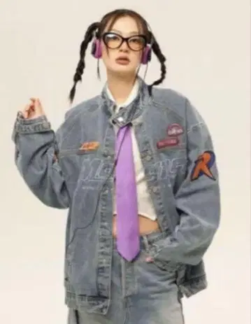 지하인 온라인 데님 자켓