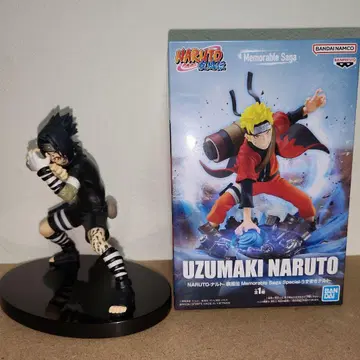 NARUTO 돌풍전 피규어 2점 나루토와 사스케 #화이트베어의피규어