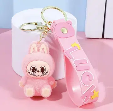 새상품 Labubu 라부부 키링 라부부 인기 초귀여운 스트랩
